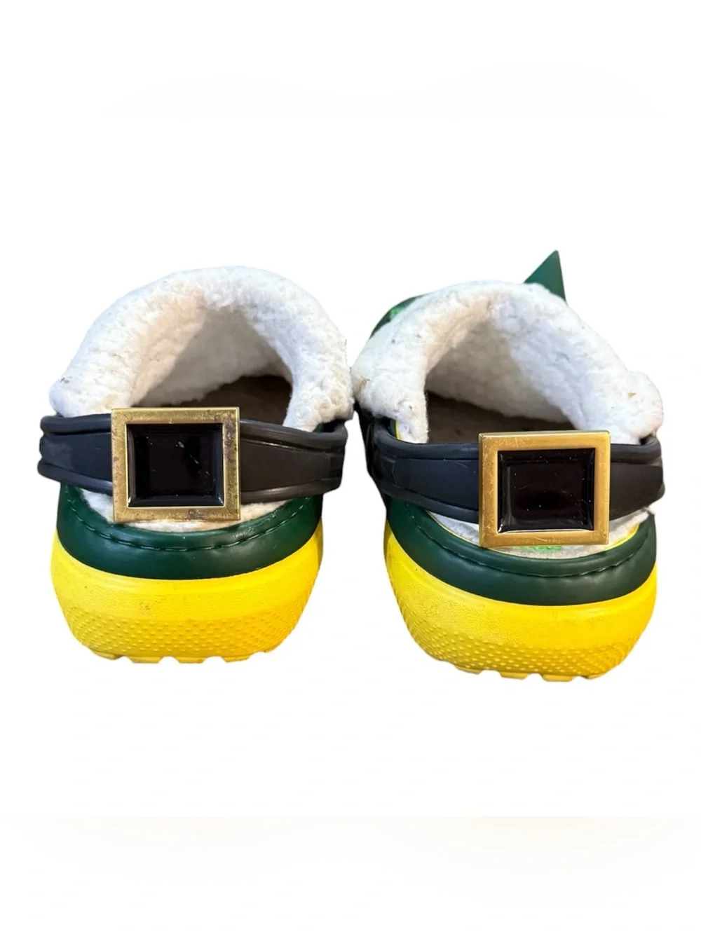Crocs Elf Classic Fuzz-Lined Clogs LE Holiday Buddy The Elf Children’s Size 12